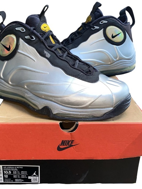 Nike Other - MENS Size 10 Nike Total Air Foamposite Max 2011 Metallic Silver VTG 472498-040